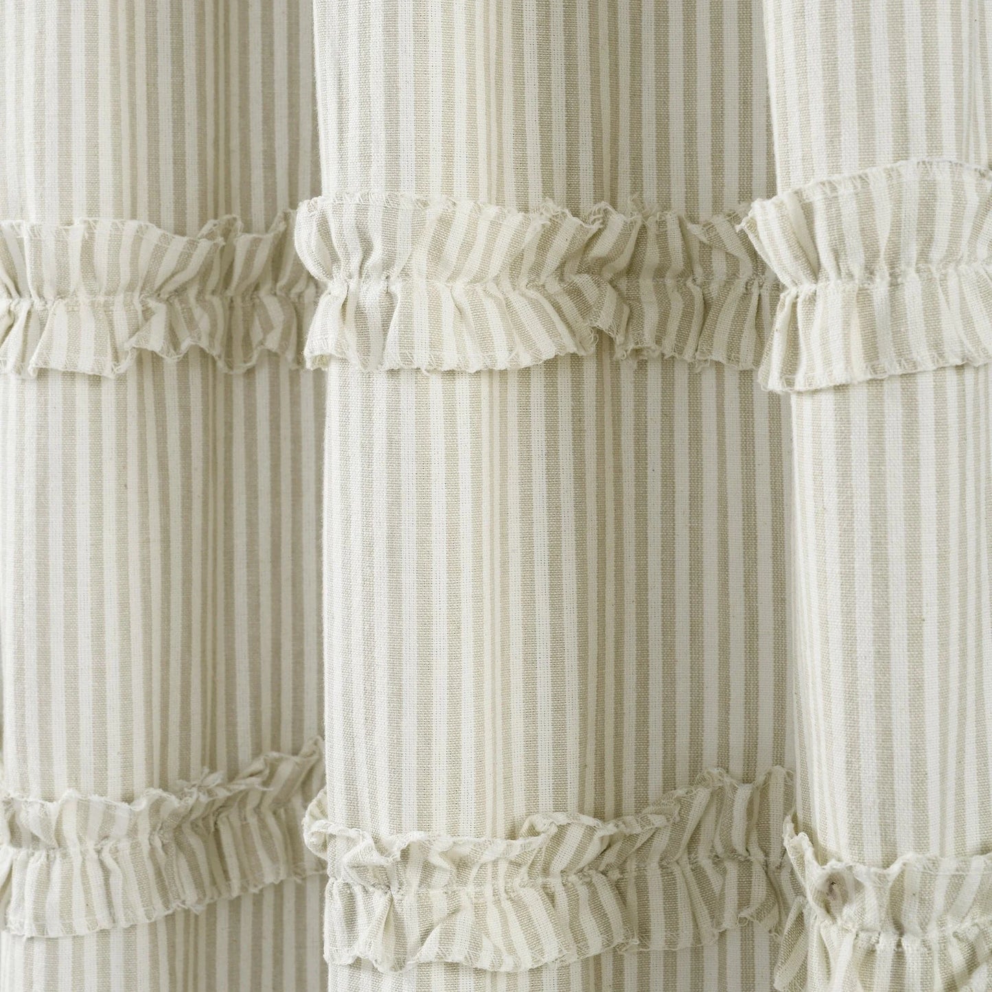 Tucker Stripe Window Curtain Panels - Gray - 84 X 40