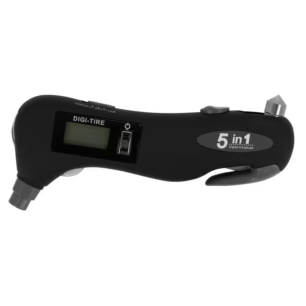 5-In-1 Digital Tire Pressure Gauge