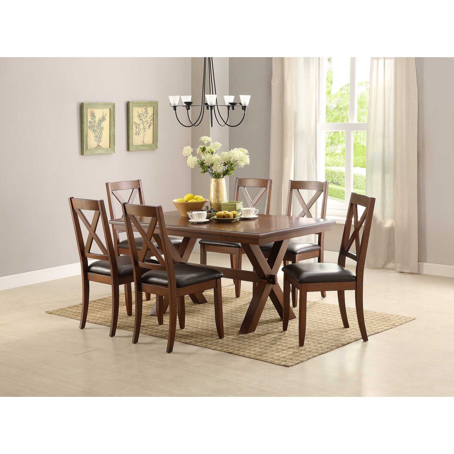 Maddox Crossing Dining Chair, Set of 2, Brown
