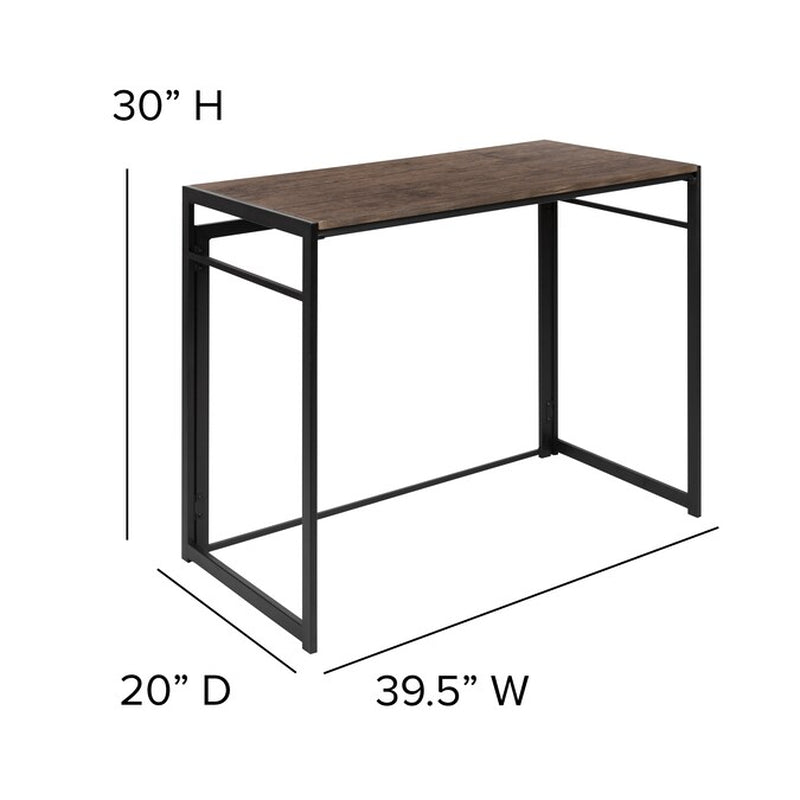 Brown Modern/Contemporary Computer Desk 39.5-In