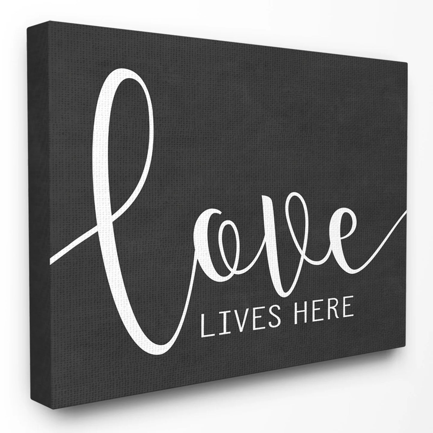 The Home Decor Collection Love Lives Here Wall Art