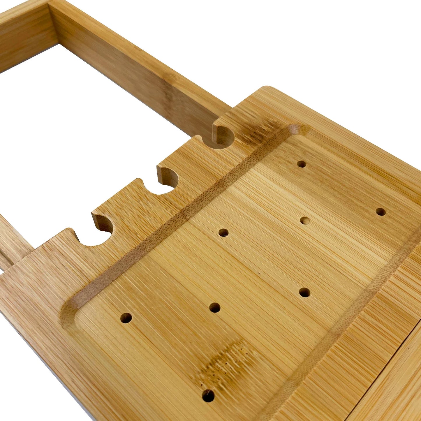 Bamboo Tub Tray Caddy