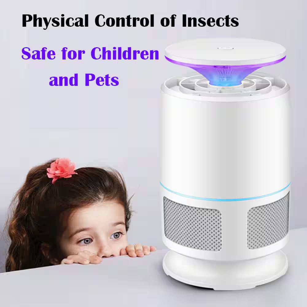 Indoor/Outdoor 1800-Volt Mosquito Killer Lawn Insect Control Trap with LED Trap Pest Control Lamp Fly Bug Insect Zapper