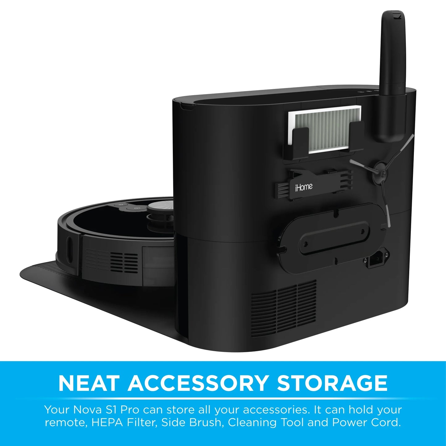Autovac Nova S1 Pro Self Empty Robot Vacuum, LIDAR Mapping, 150 Min Runtime, Strong Suction, New