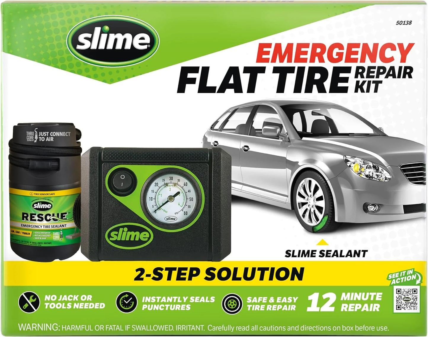 Smart Spair plus Flat Tire Repair Kit, 50138