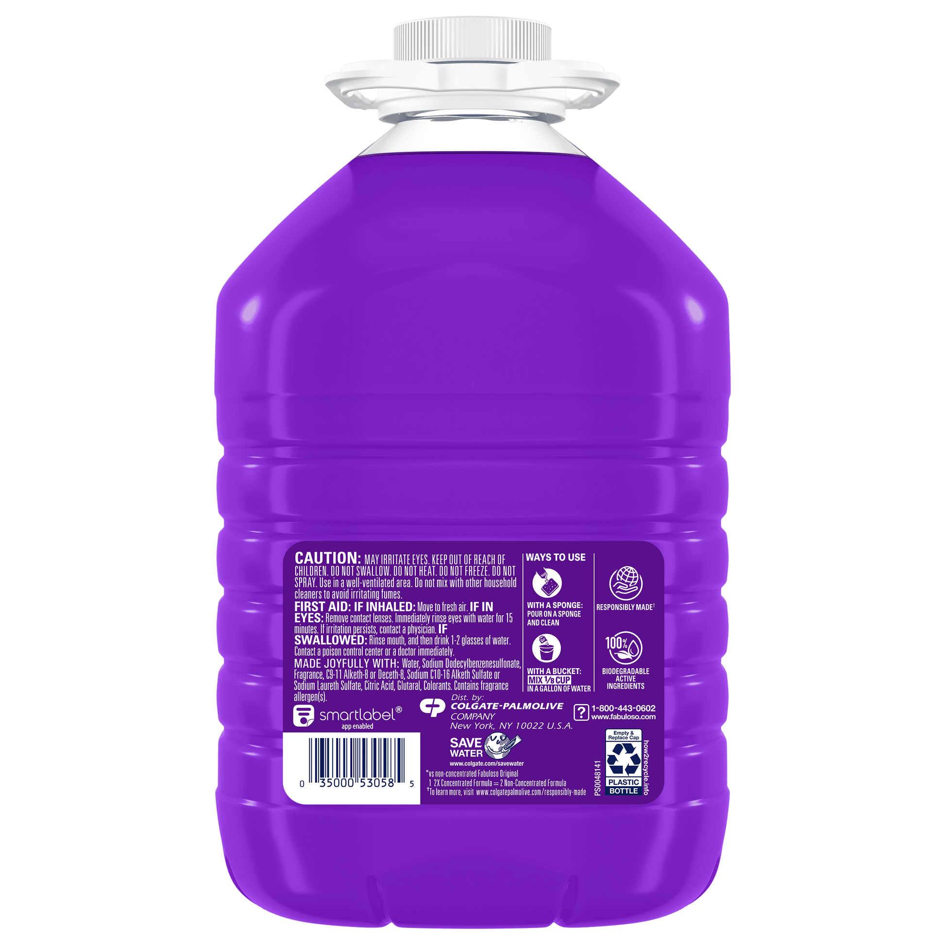 Multi Surface All Purpose Floor Cleaner, Lavender Scent, 128 Fl Oz