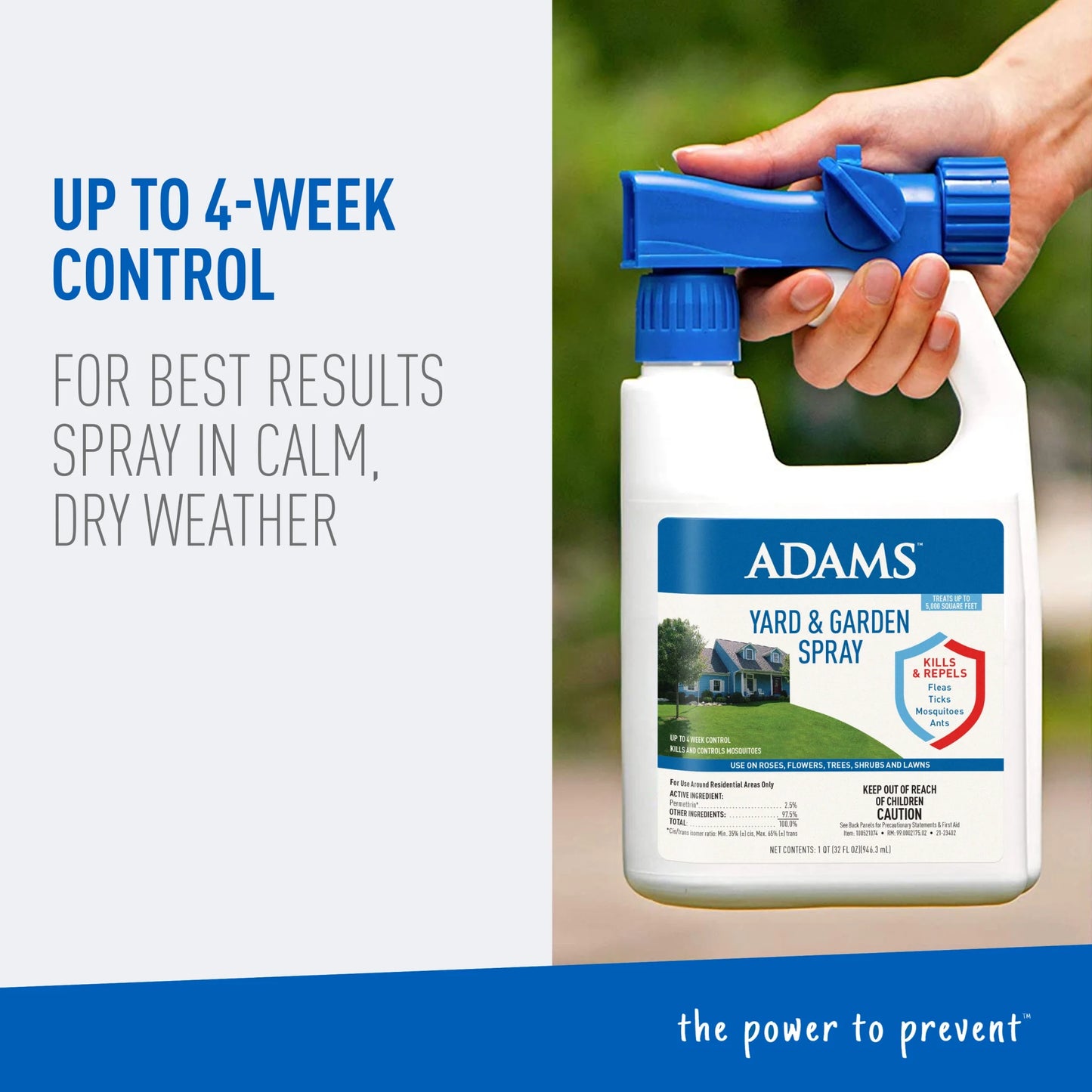 Yard & Garden Spray, Kills Mosquitoes, Fleas, Ticks & Other Outdoor Pests, 32 Fl Oz