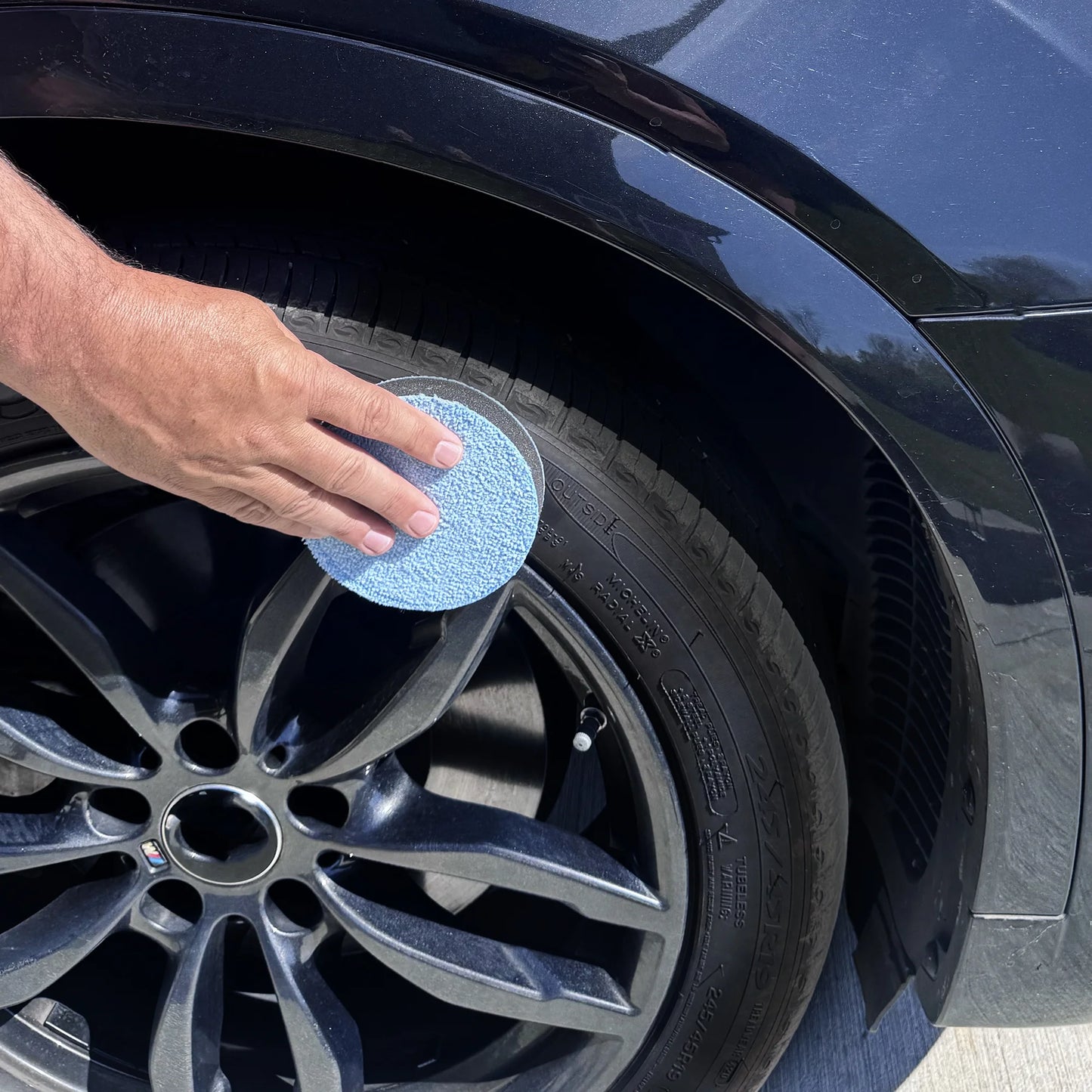 Microfiber Car Wax & Polish Applicator Pads, Edgeless Design, 5 Pack
