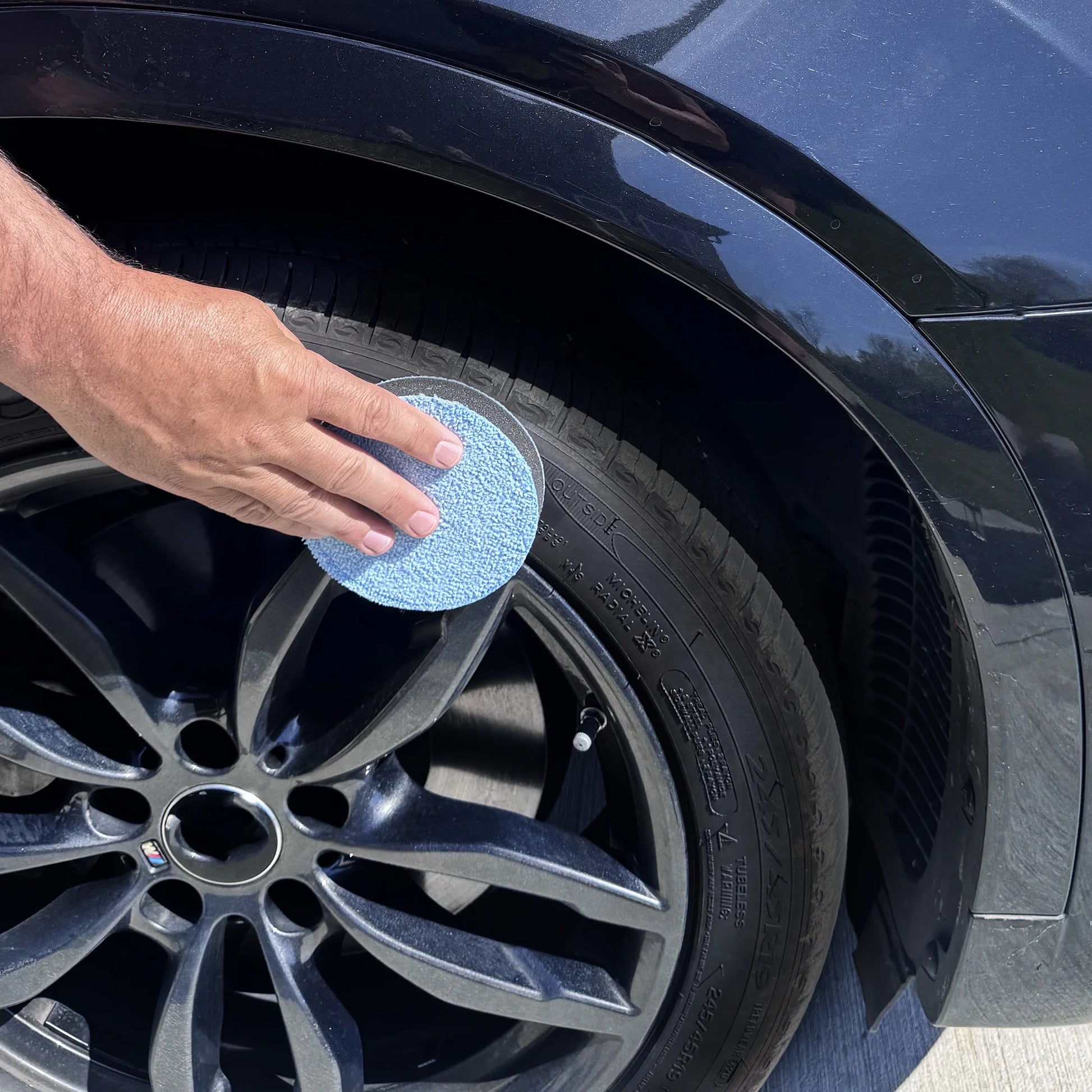 Microfiber Car Wax & Polish Applicator Pads, Edgeless Design, 5 Pack