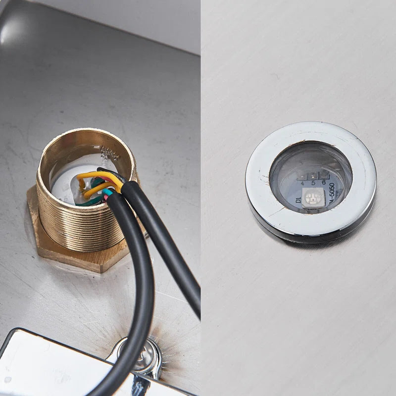 Rain Fixed Shower Head 2.5 GPM GPM with Self-Cleaning