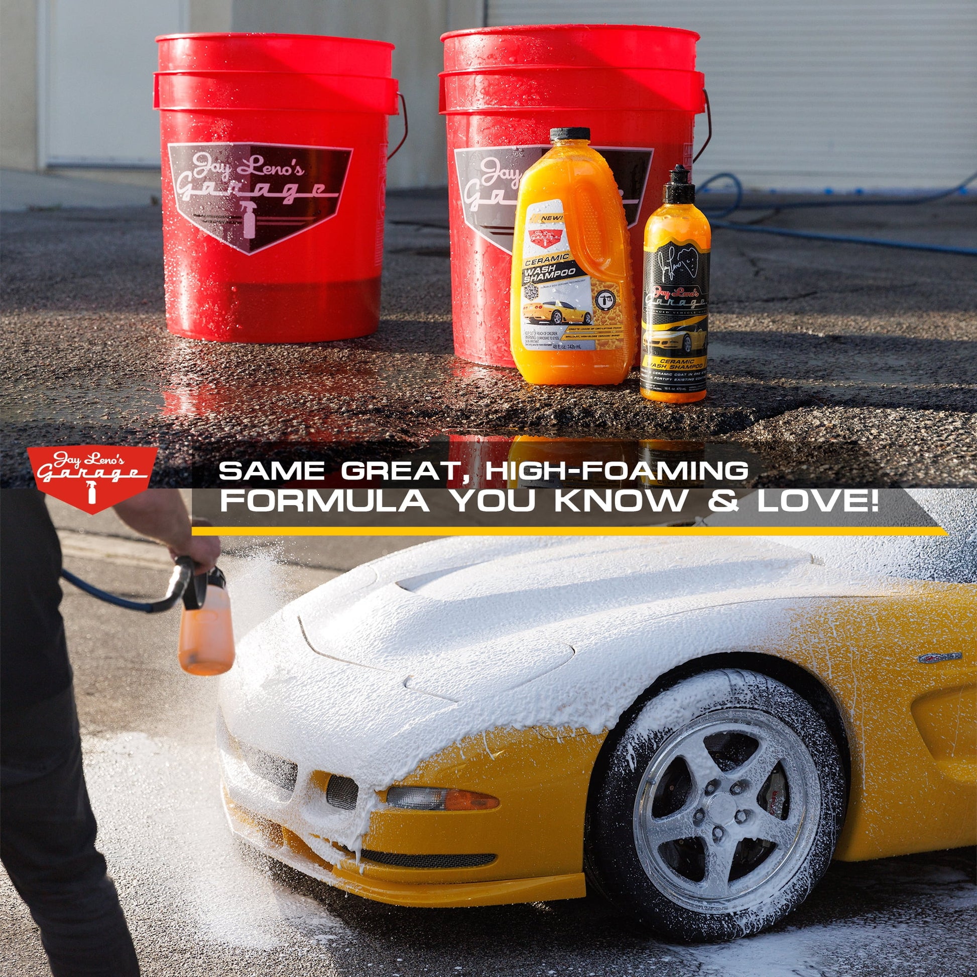 Complete Detailing Bucket Car Wash Kit - 8-Piece All-In-One Car Care Set