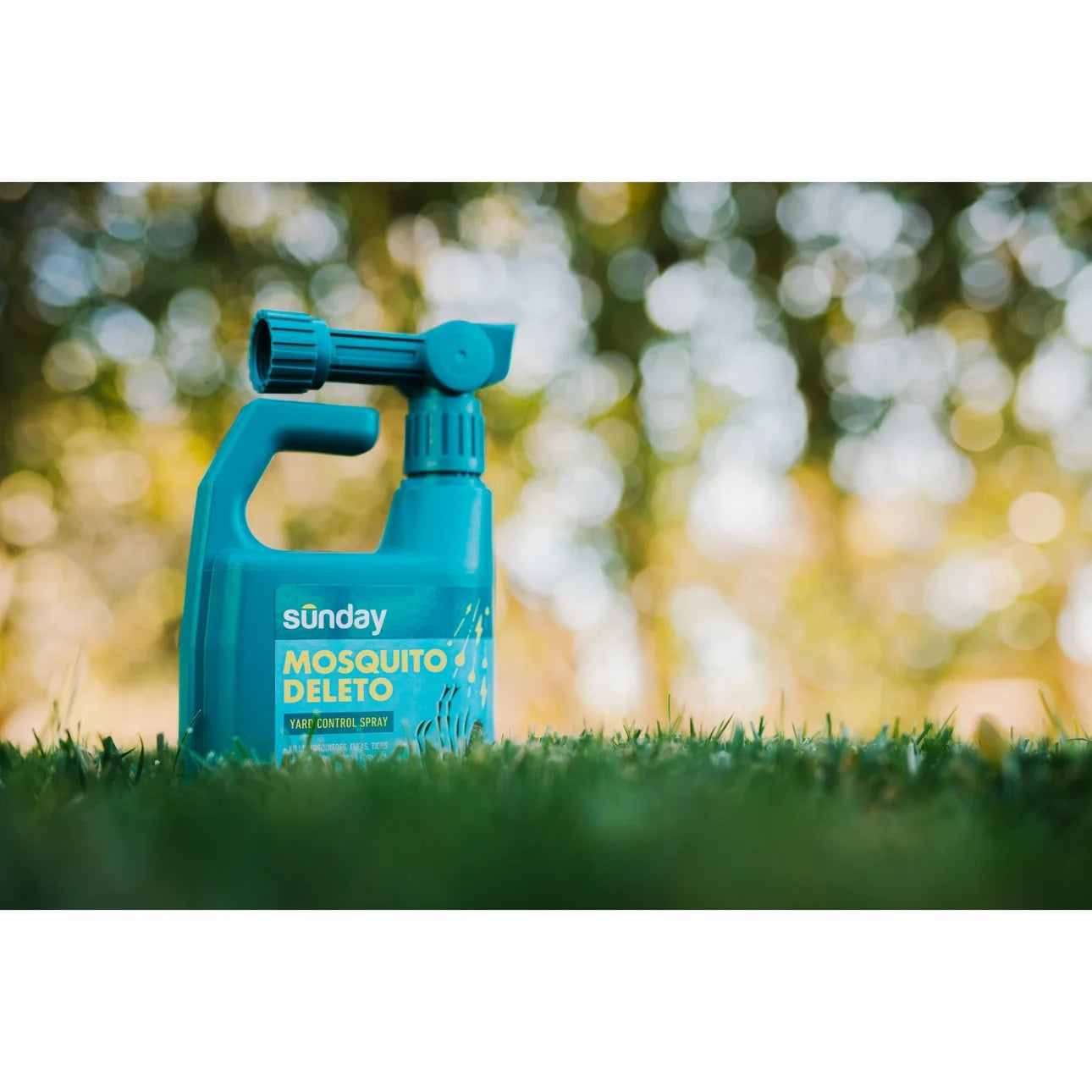 Sunday Mosquito Deleto 5,000 Sq. Ft. Plant-Based Bug Control Spray & Repellent 32 Oz.