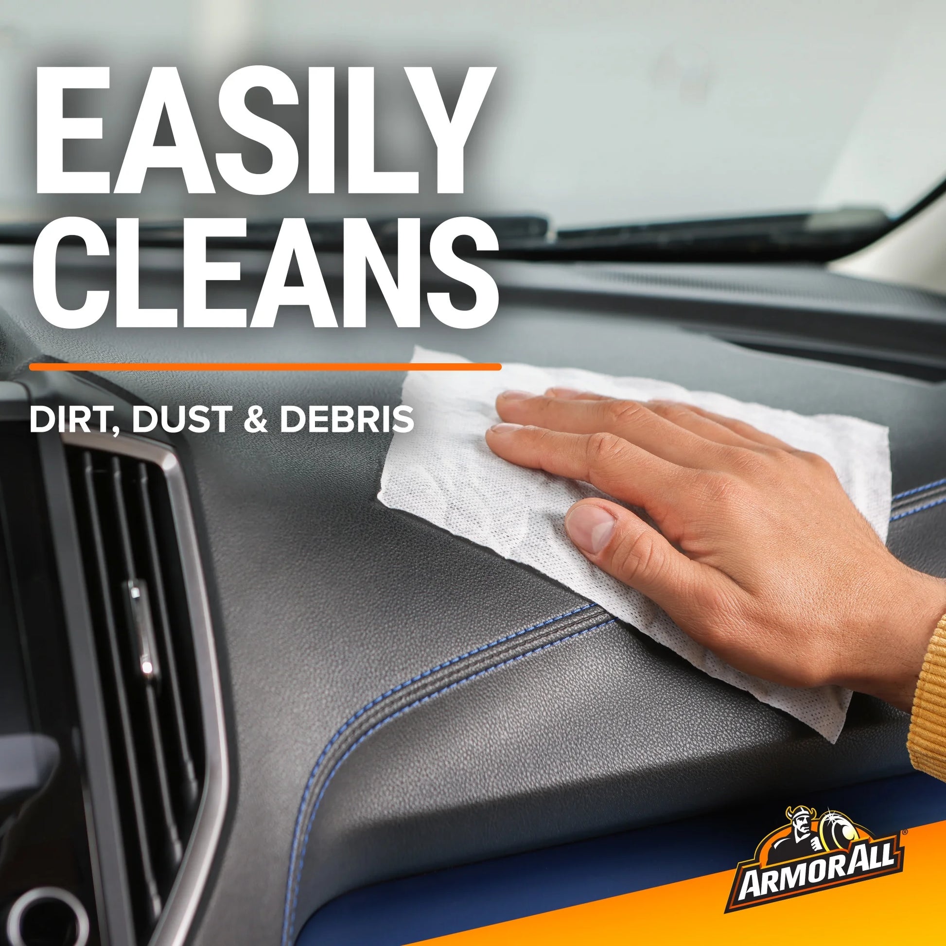 (2 Pack)  Car Interior Protectant Wipes, 30 Count