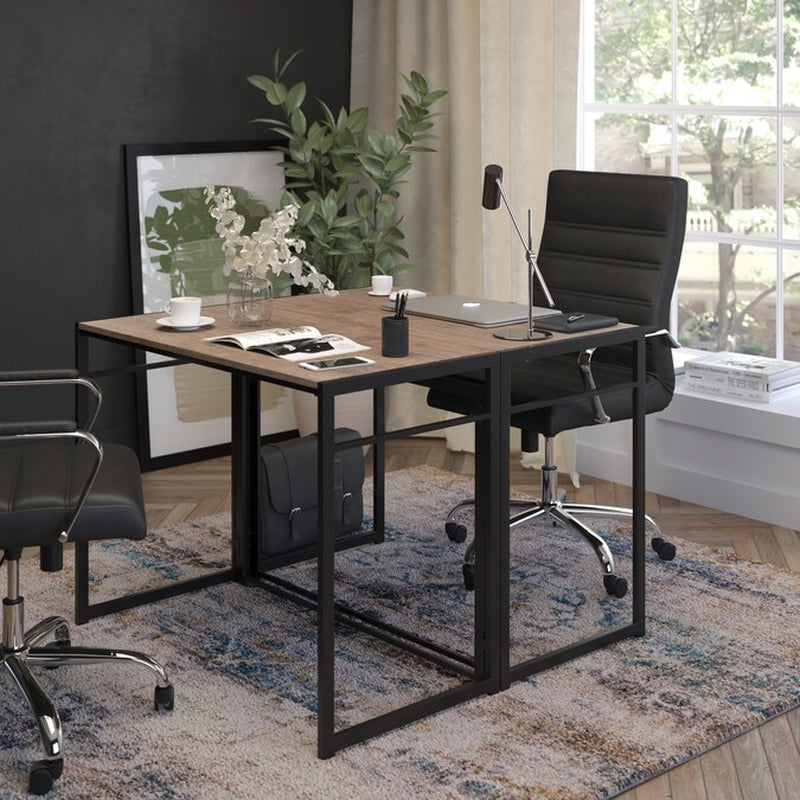 Brown Modern/Contemporary Computer Desk 39.5-In