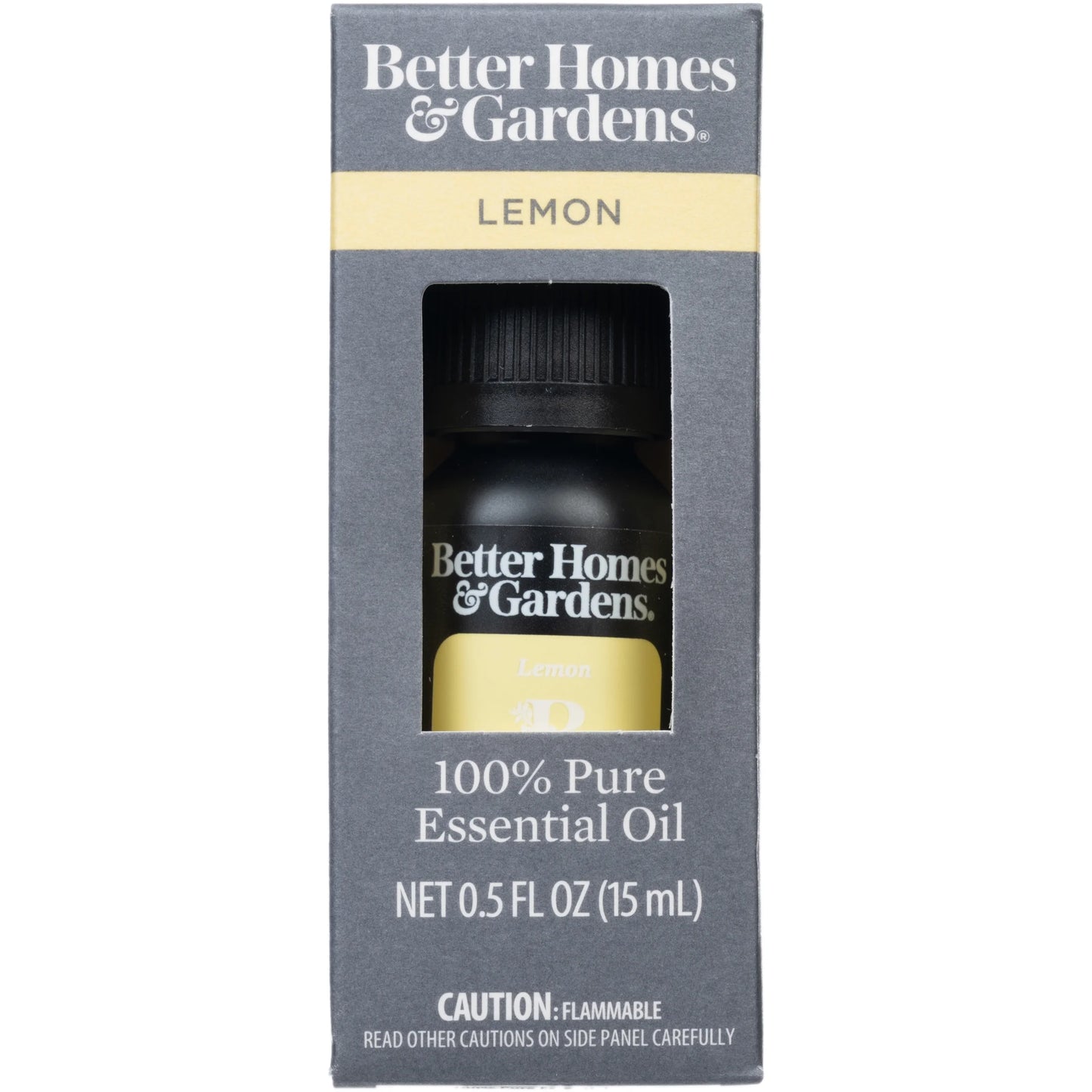 100% Pure Essential Oil: Lemon, 15Ml