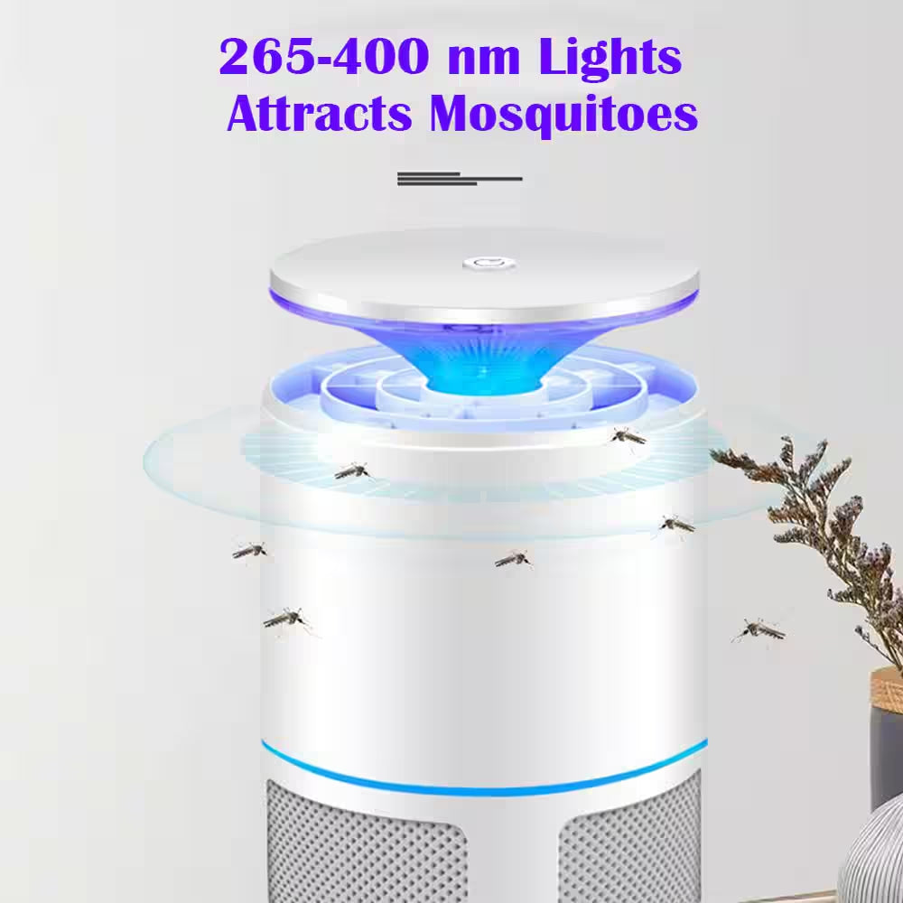 Indoor/Outdoor 1800-Volt Mosquito Killer Lawn Insect Control Trap with LED Trap Pest Control Lamp Fly Bug Insect Zapper