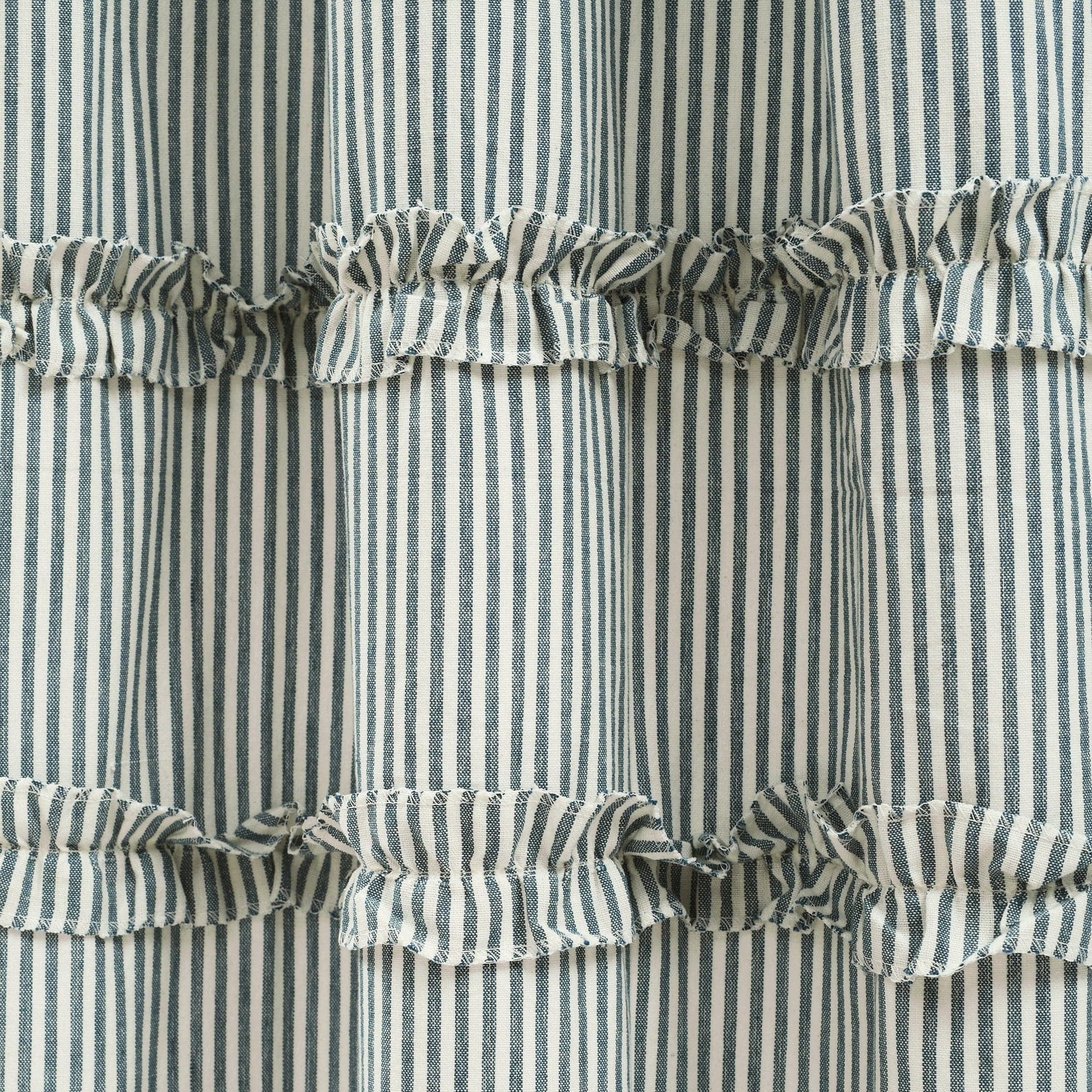 Tucker Stripe Window Curtain Panels - Gray - 84 X 40