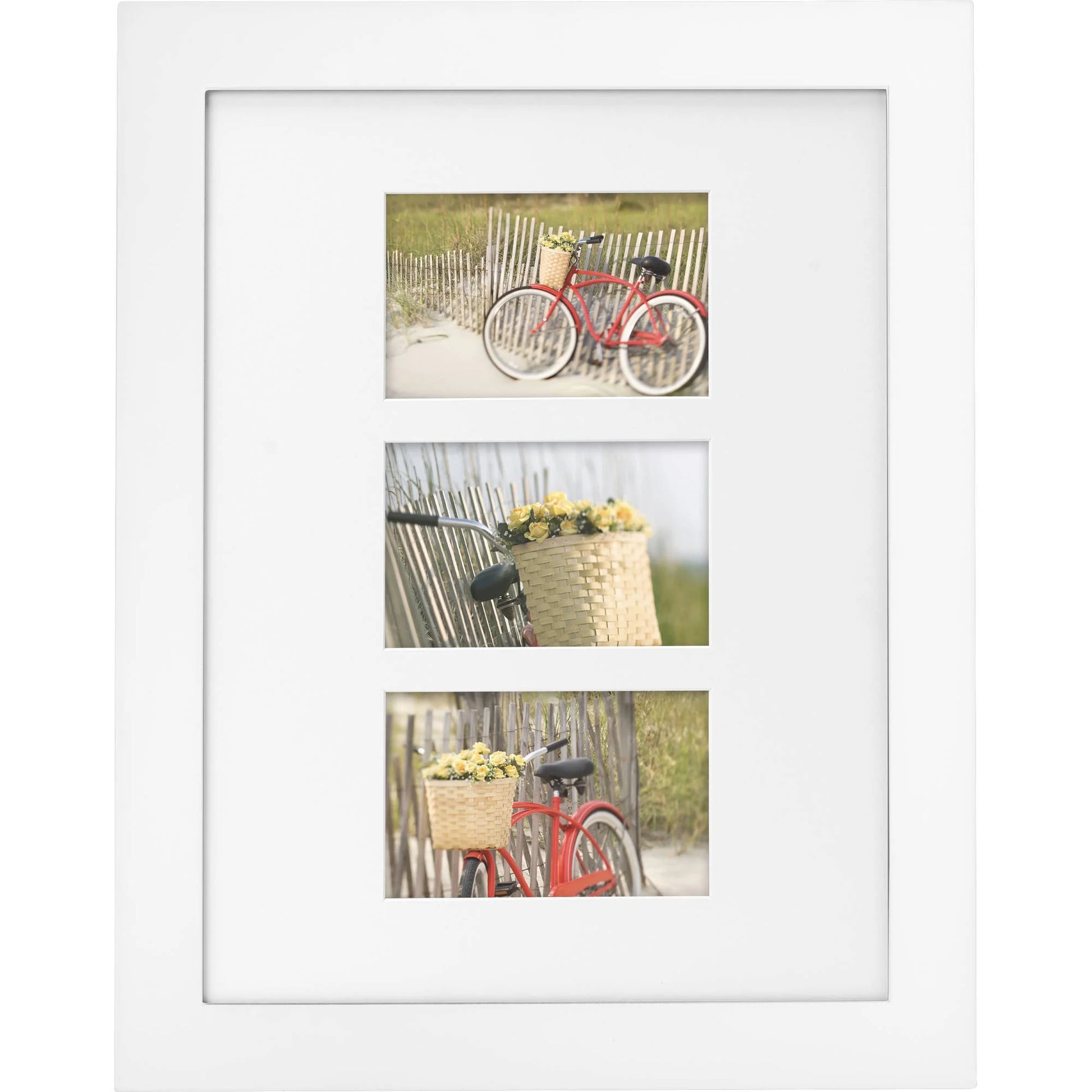 Museum 8X10 Matted to 5X7 Flat Wide Gallery Picture Frame, Mahogany, Set of 2