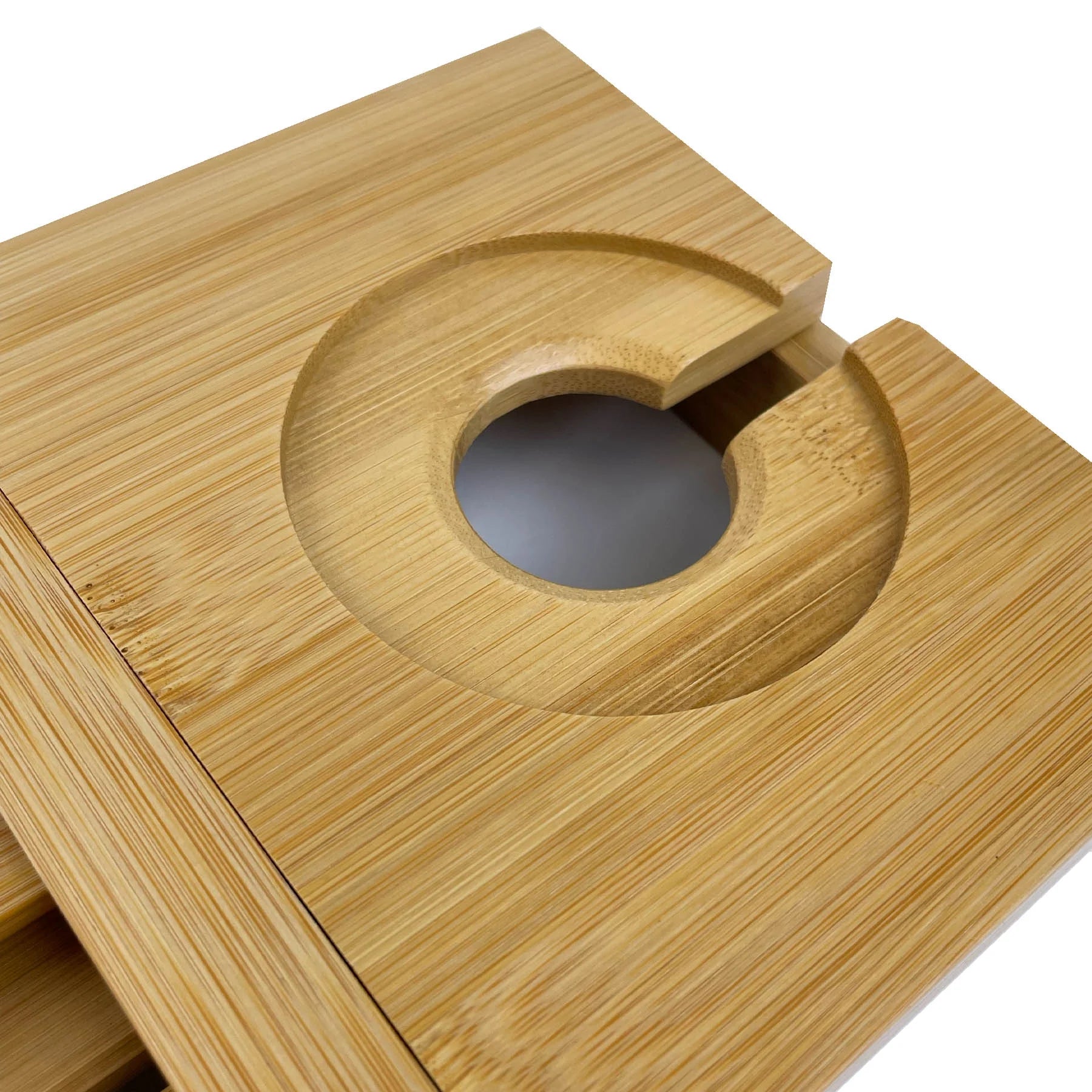 Bamboo Tub Tray Caddy