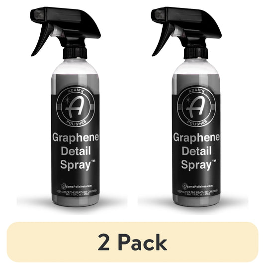 (2 Pack) Adam’S Polishes Graphene Detail Spray, 16Oz