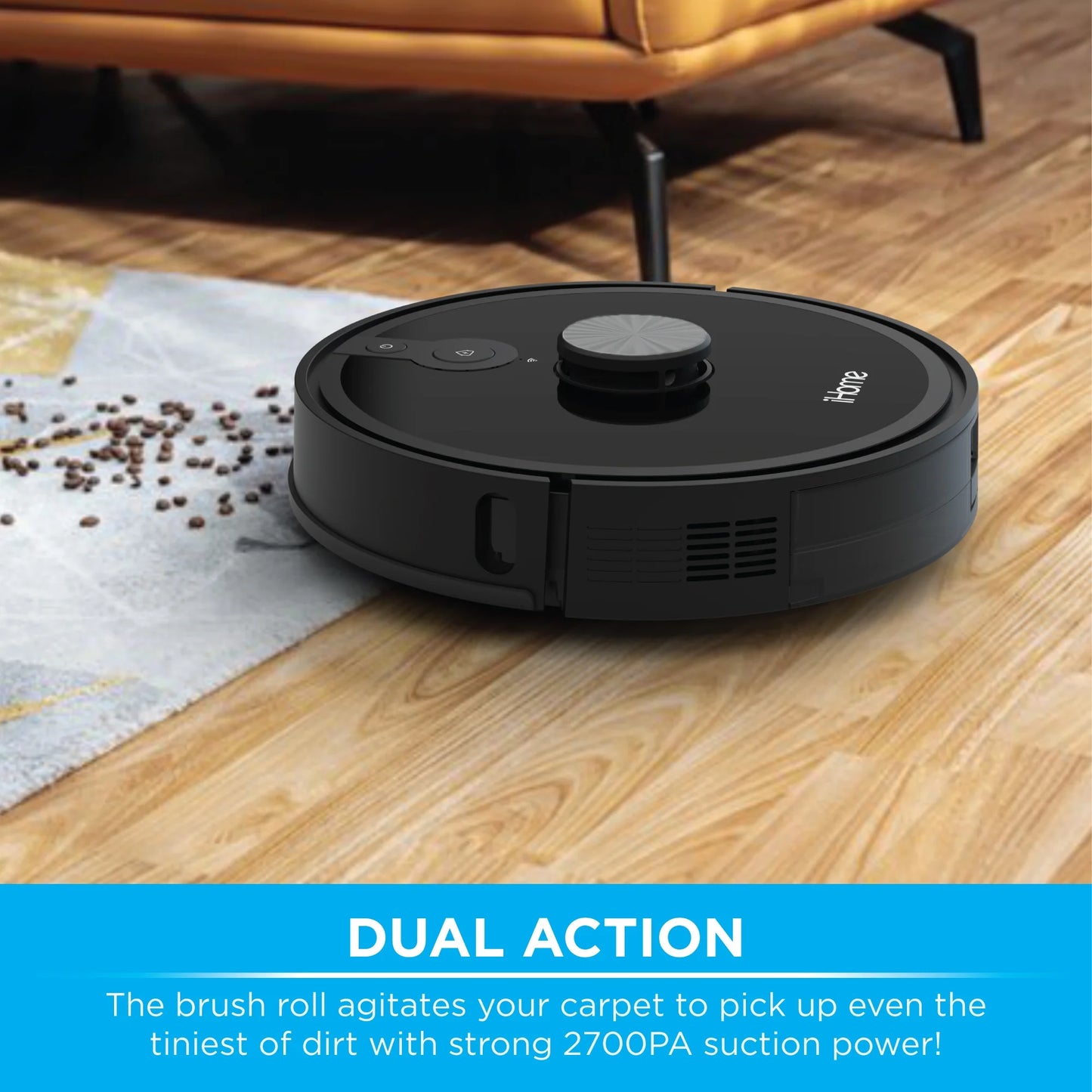 Autovac Nova S1 Robot Vacuum with LIDAR Navigation, 150 Min Runtime, 2700Pa Suction, New