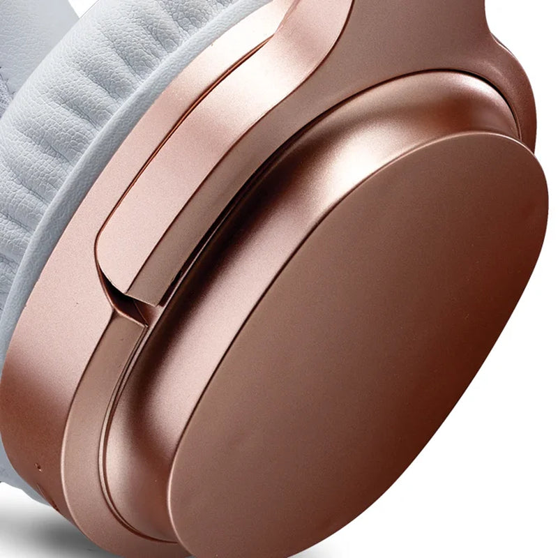 Ilive Bluetooth Over-Ear Headphones, Noise Cancellation, Rose Gold, IAHN40RGD