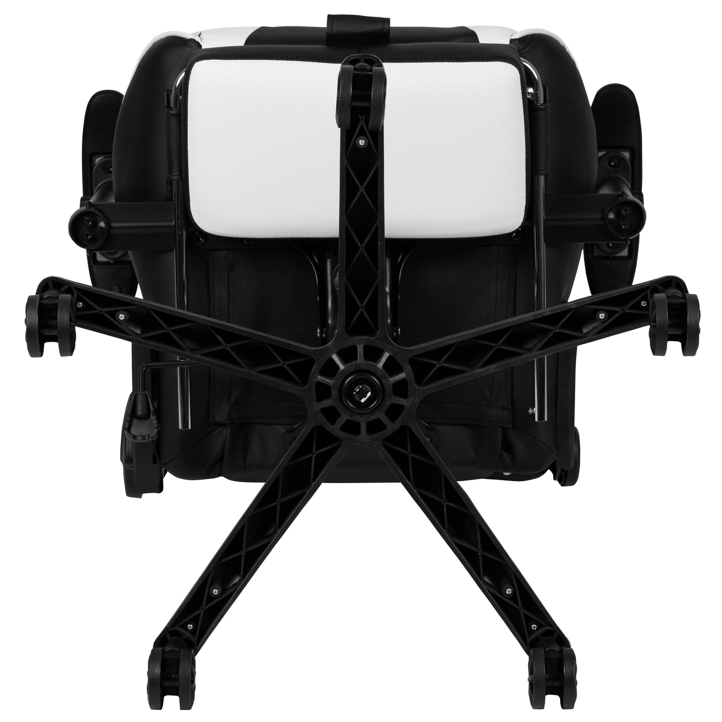 X30 Gaming Chair Racing Office Ergonomic Computer Chair with Fully Reclining Back and Slide-Out Footrest in Black Leathersoft