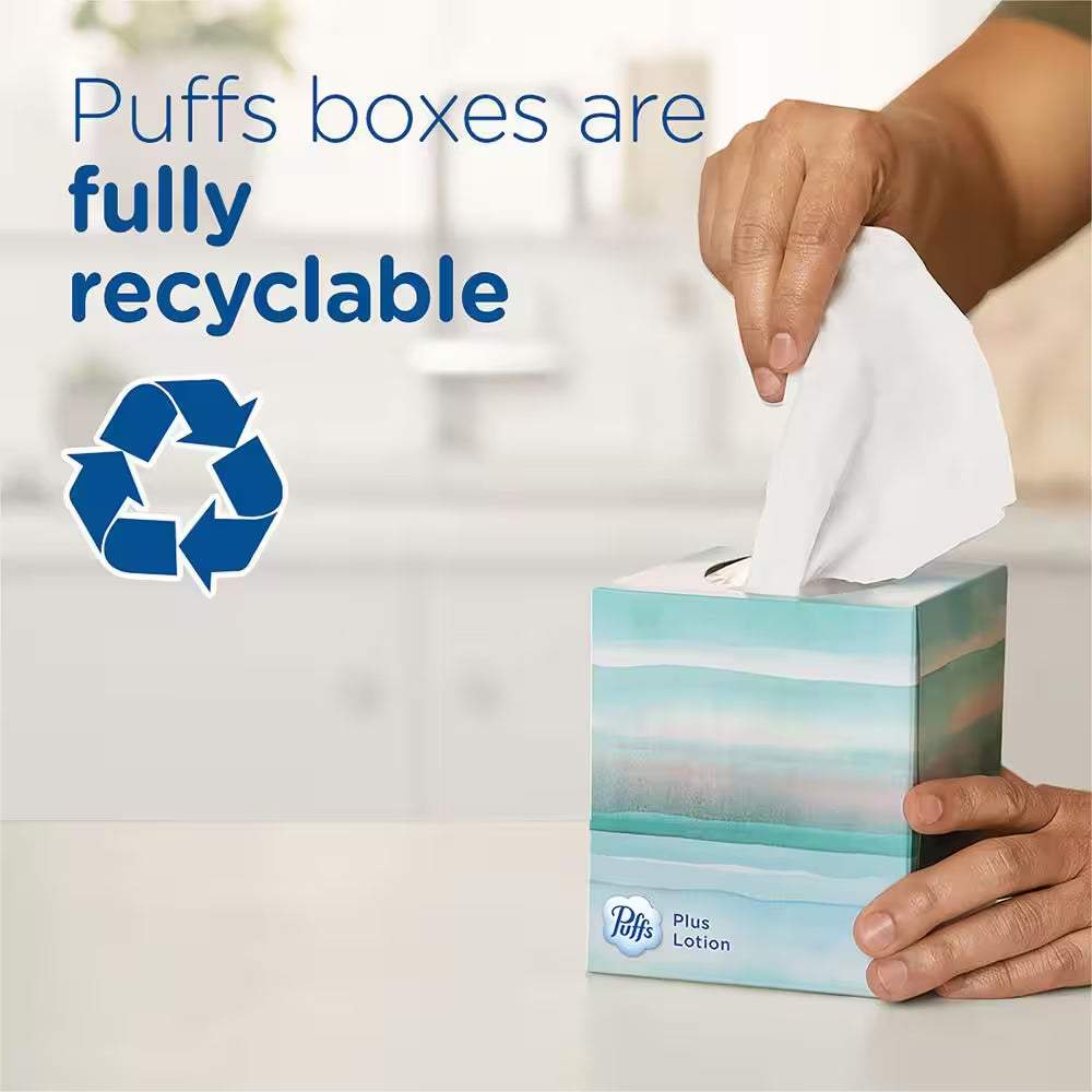 Lotion Facial Tissue (56-Count)