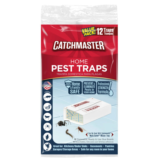 Value Pack Solid Home Pest Traps 12 Count