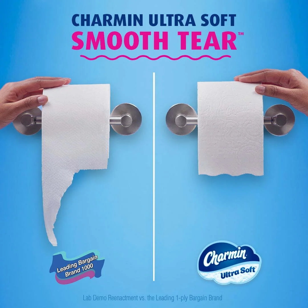 Toilet Paper Ultra Soft, 6 Mega Rolls