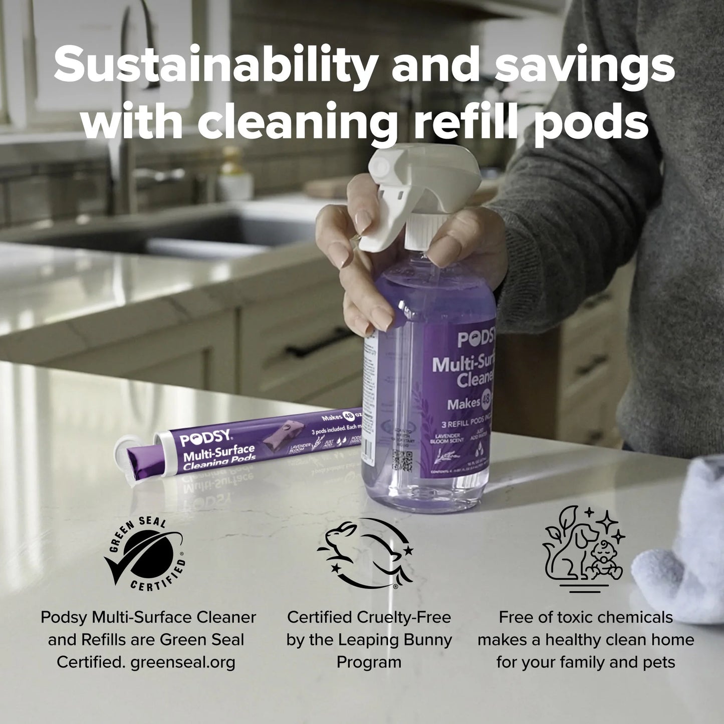 Multi-Surface Cleaner - 48Oz
