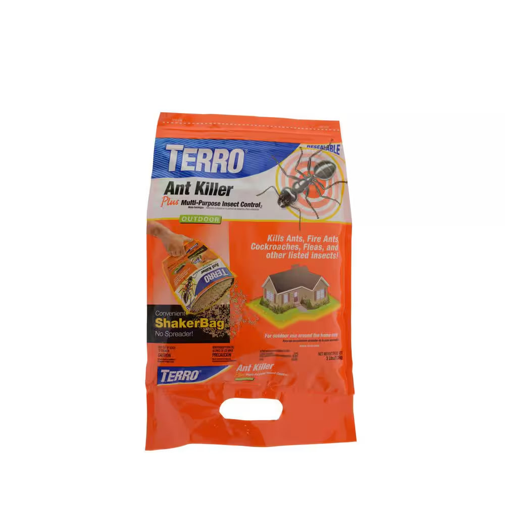 3 Lb. Outdoor Ant Killer plus Multi-Purpose Insect Control Granules Shaker Bag