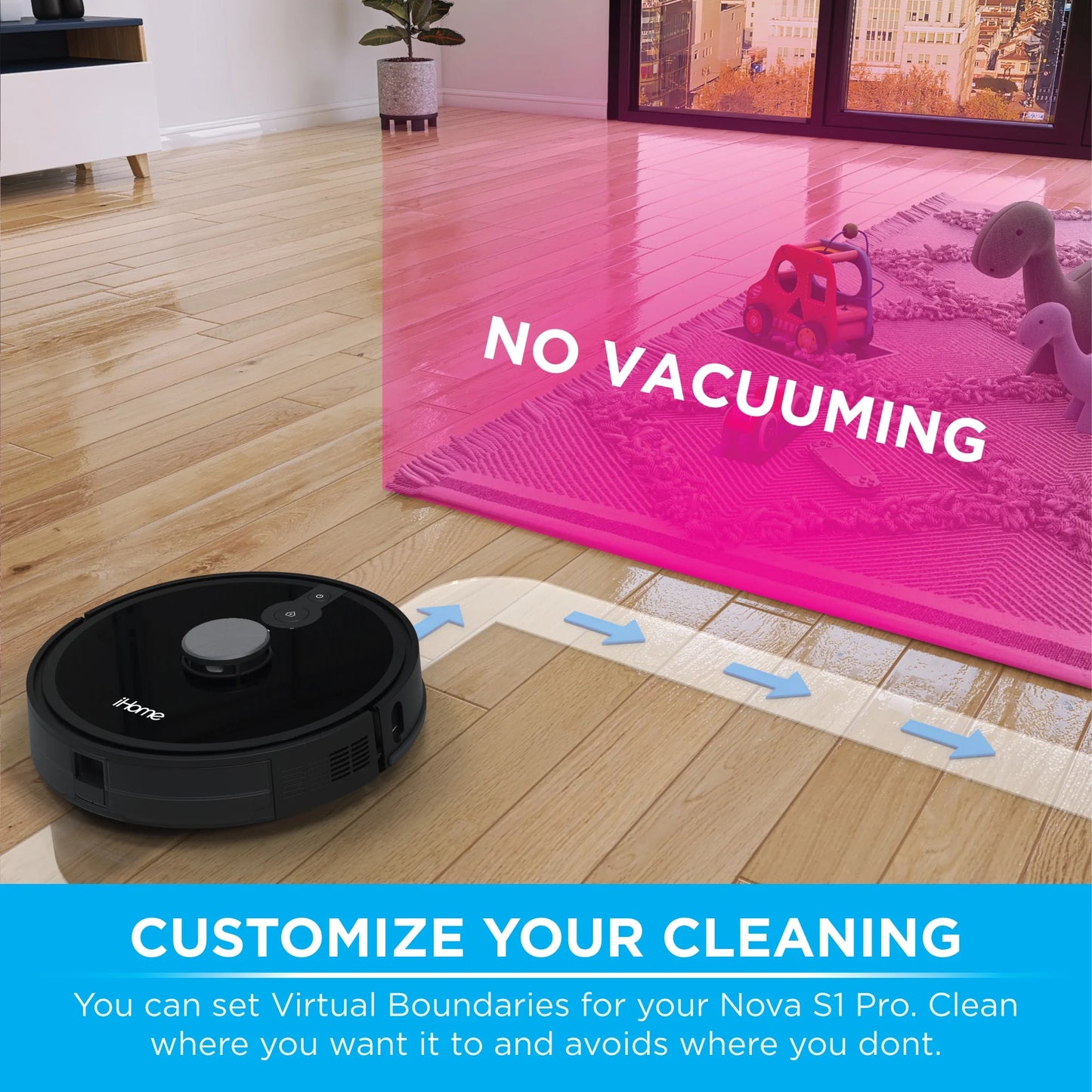 Autovac Nova S1 Pro Self Empty Robot Vacuum, LIDAR Mapping, 150 Min Runtime, Strong Suction, New