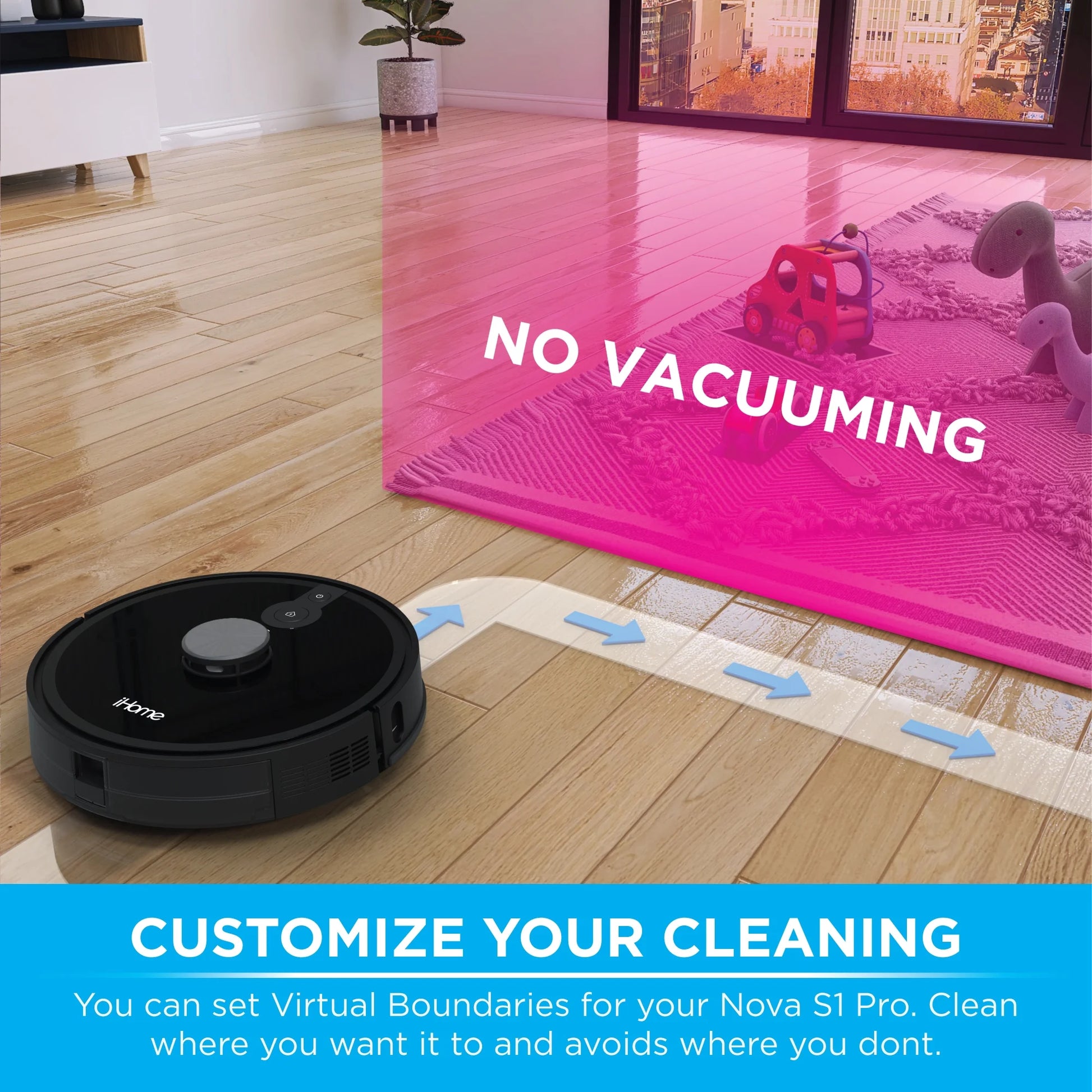 Autovac Nova S1 Pro Self Empty Robot Vacuum, LIDAR Mapping, 150 Min Runtime, Strong Suction, New