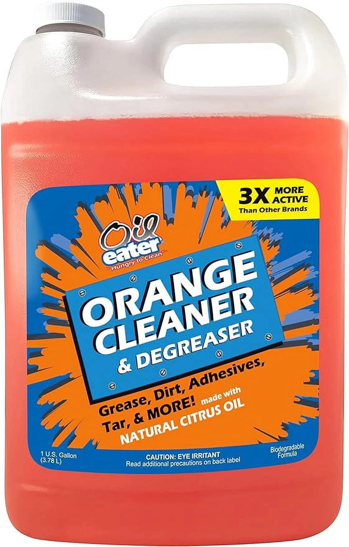 1 Gallon Orange Cleaner Degreaser Concentrate All-Purpose Cleaning, All Vehicle, Parts, Tools & Equipment, Easy Ship Packaging