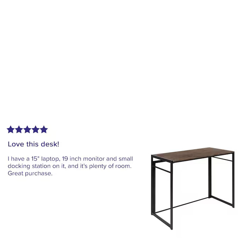 Brown Modern/Contemporary Computer Desk 39.5-In