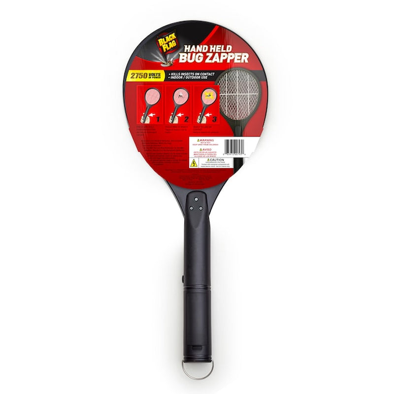 1 Count Bug Zapper Racket Unscented Home Perimeter Outdoor Device