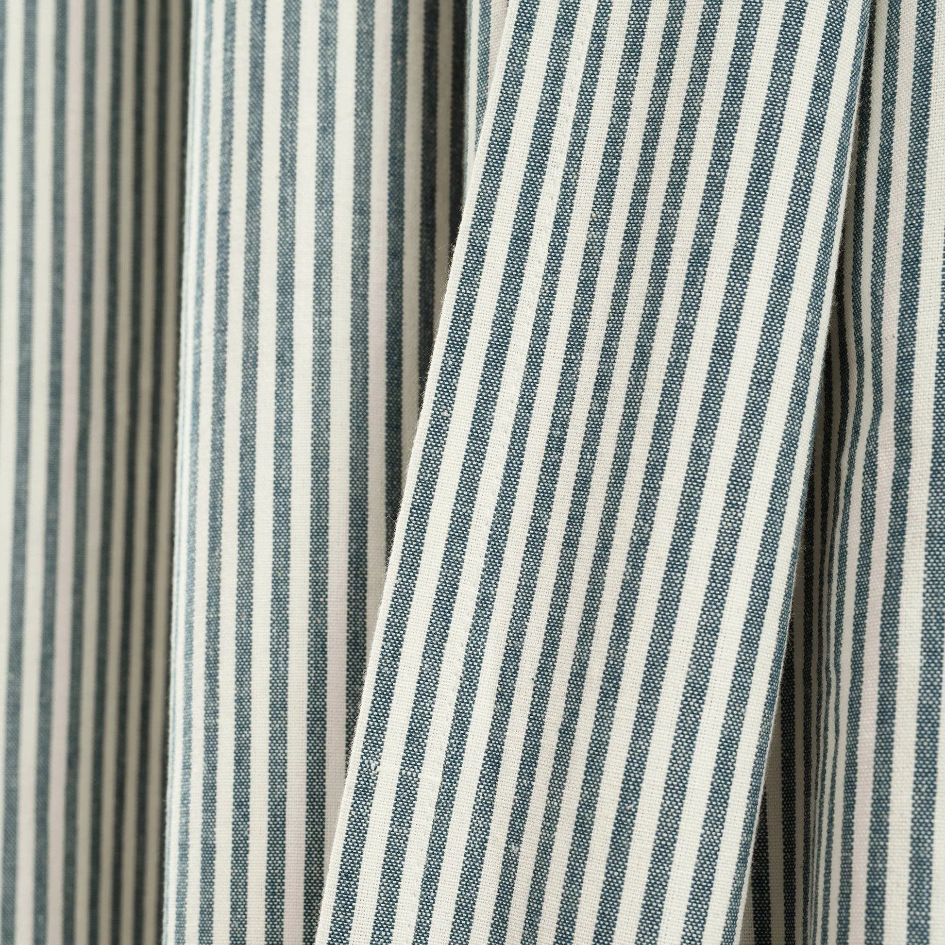 Tucker Stripe Window Curtain Panels - Gray - 84 X 40