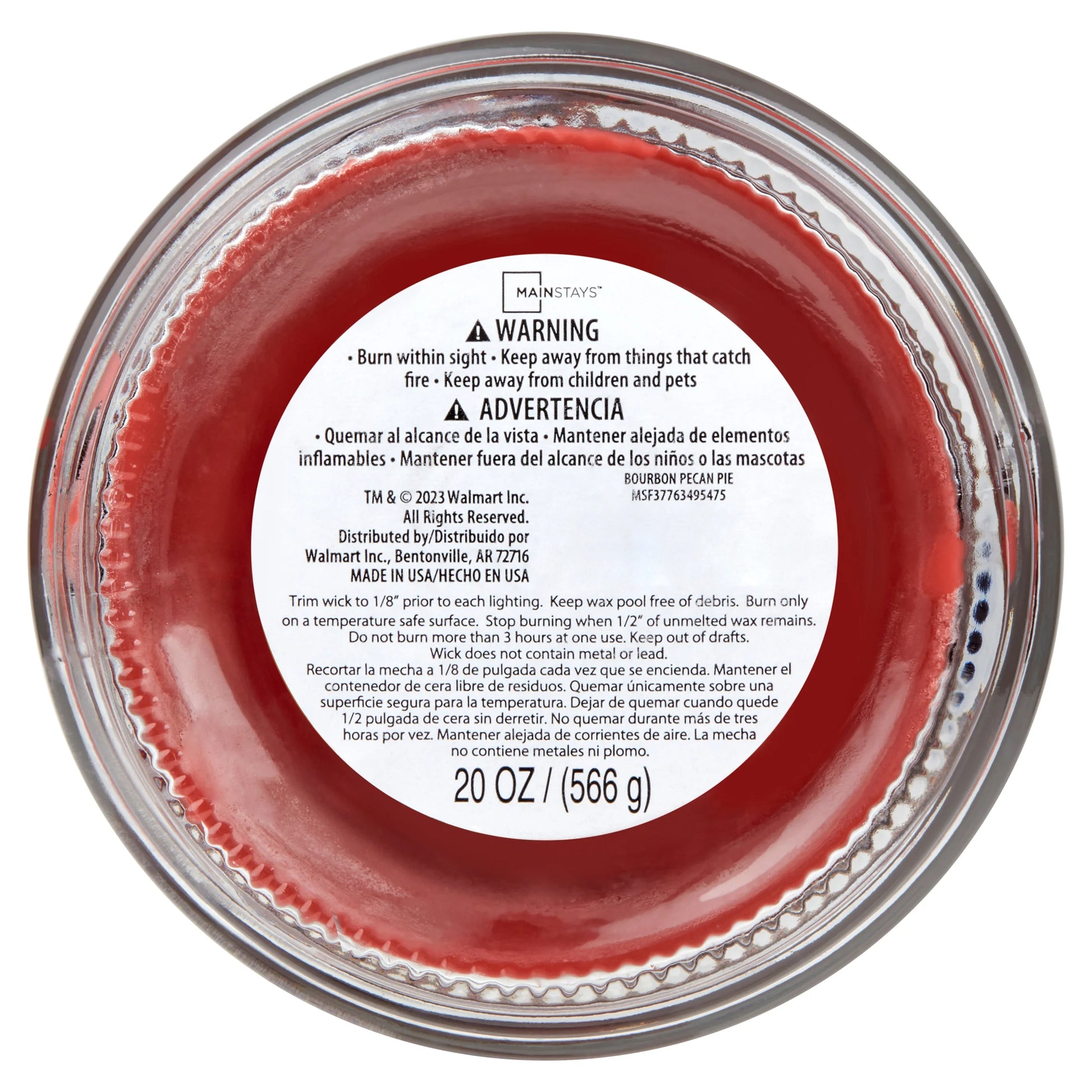 Apple Pumpkin Scented Single Wick Candle, 20 Oz.