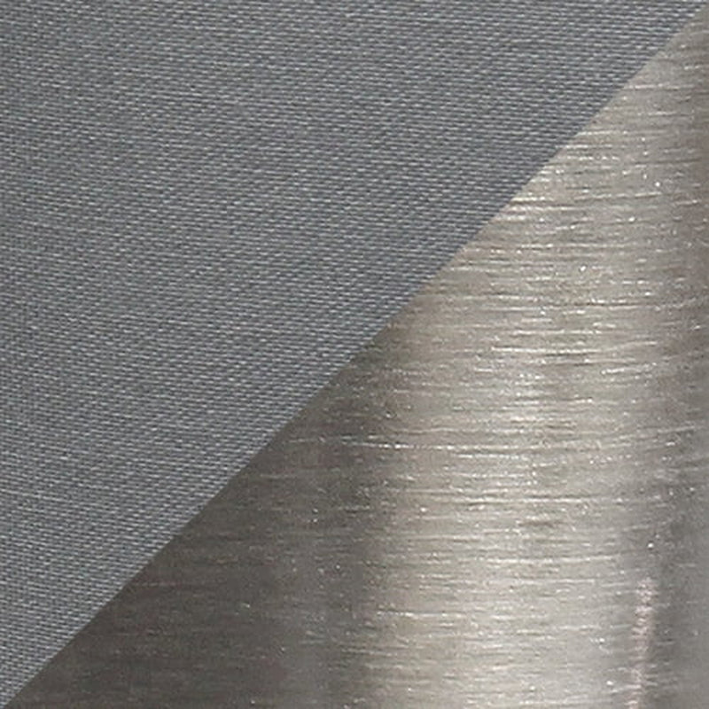 14.25" Petite Brushed Nickel Stick Lamp 2 Pack Set with USB Charging Port, Gray Shade