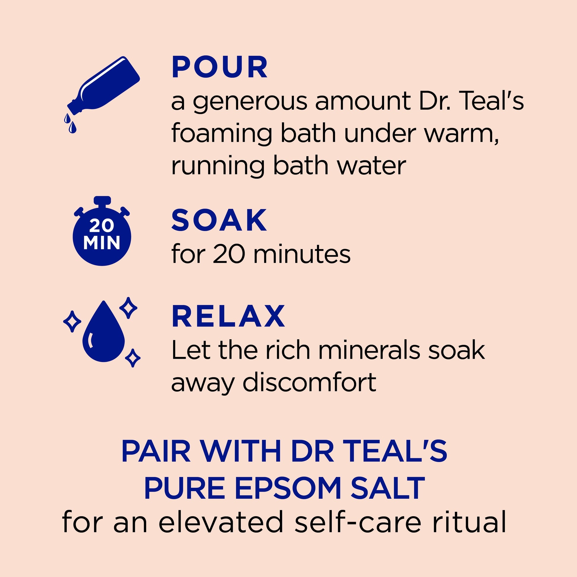 Stress Relief Foaming Bath with Ginseng & Ginger Essential Oils, 34 Fl Oz