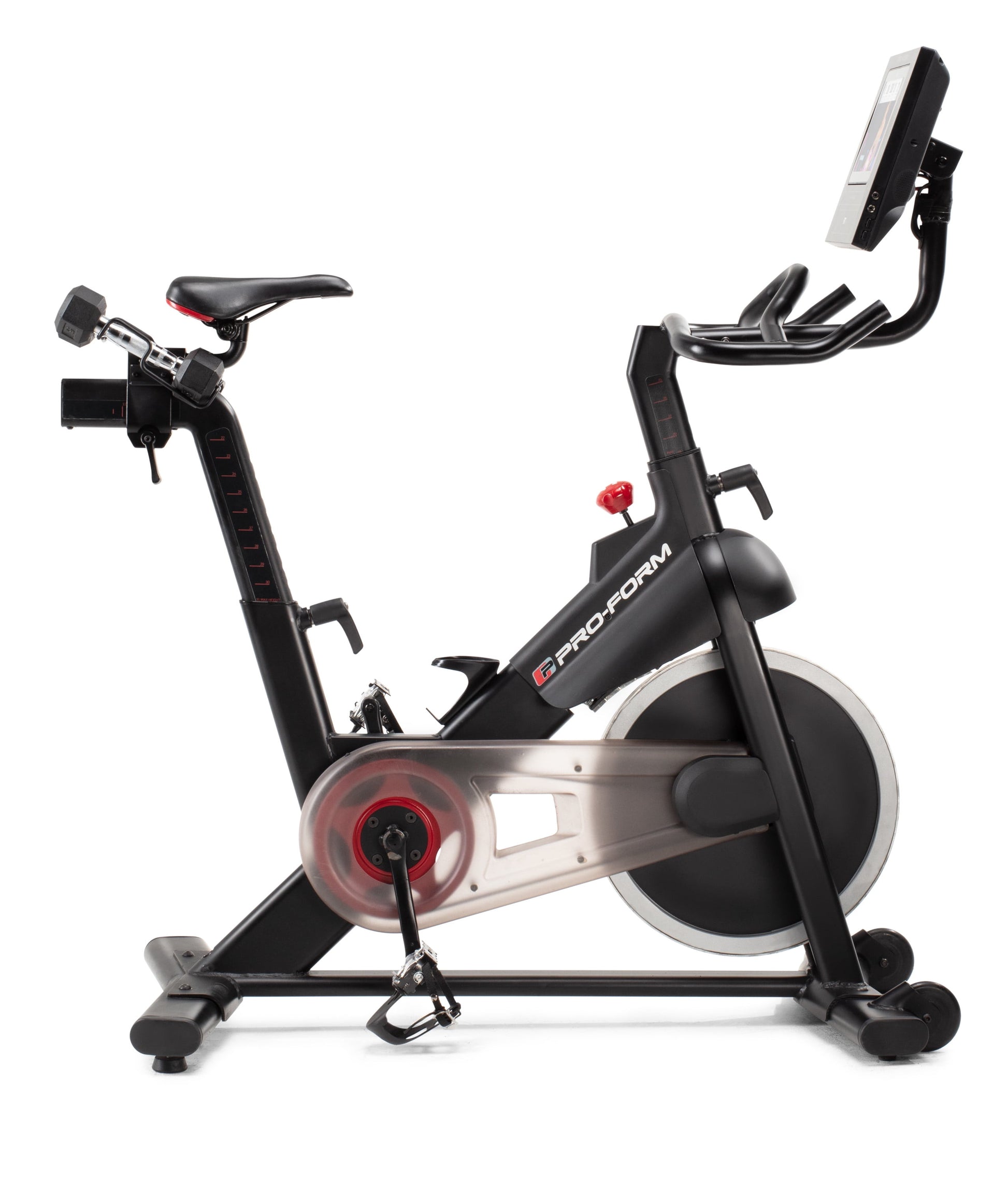 SMART Power 10.0 Exercise Bike with 10” HD Touchscreen and 30-Day Ifit Membership for Studio Classes & Global Workouts