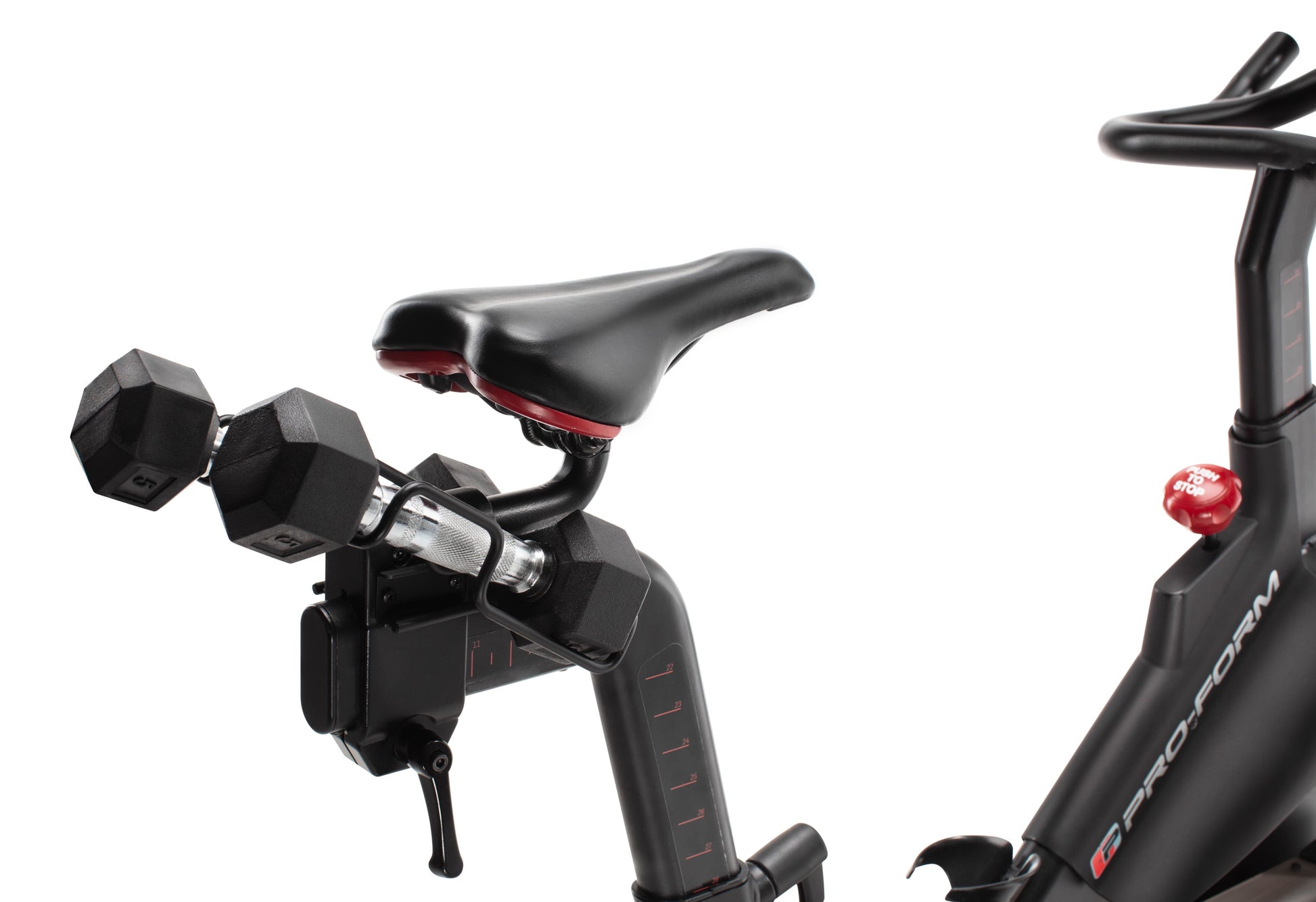 SMART Power 10.0 Exercise Bike with 10” HD Touchscreen and 30-Day Ifit Membership for Studio Classes & Global Workouts