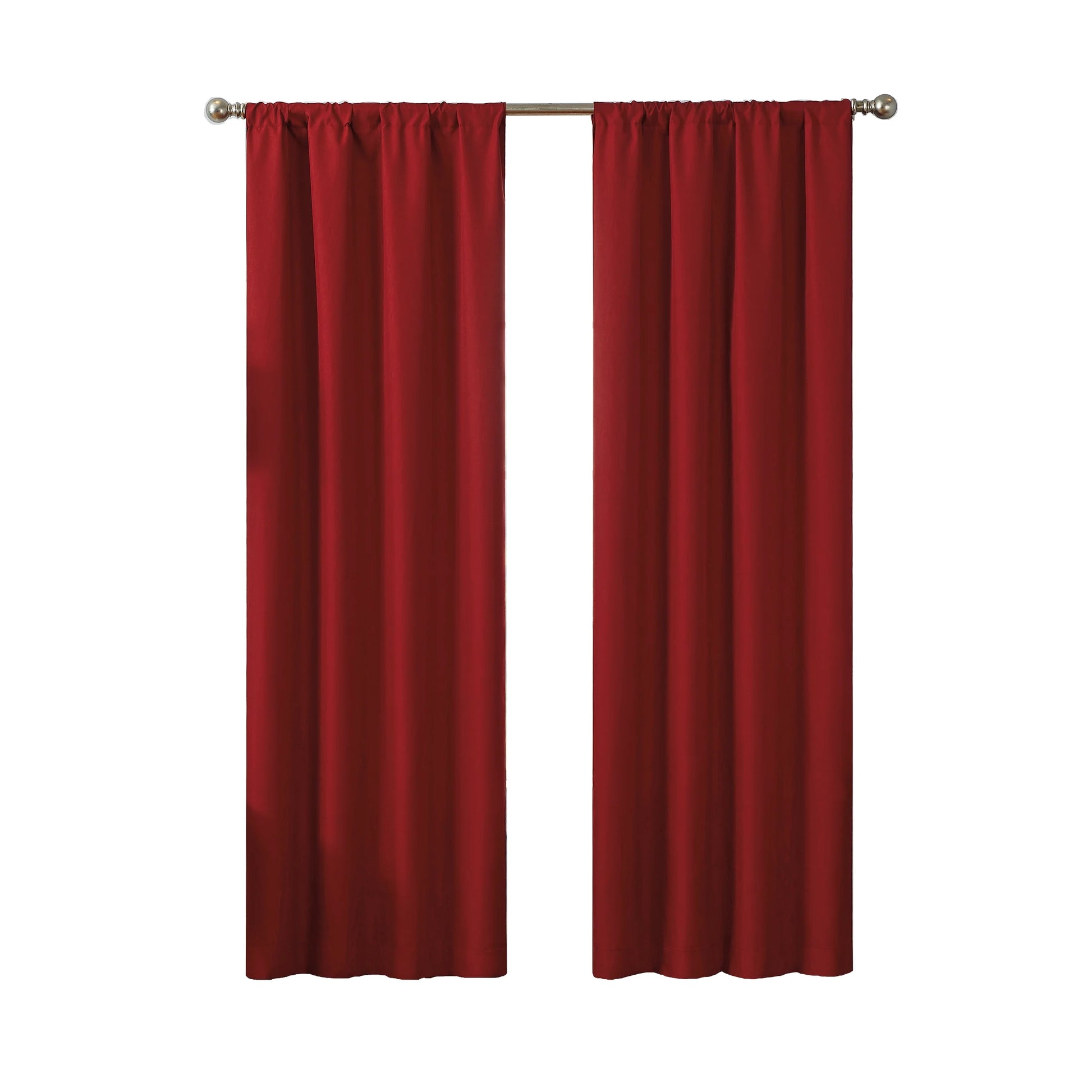 Kendall Modern Blackout Curtains, 63 in Long X 42 in Wide, Purple, Sold as a Single Curtain Panel