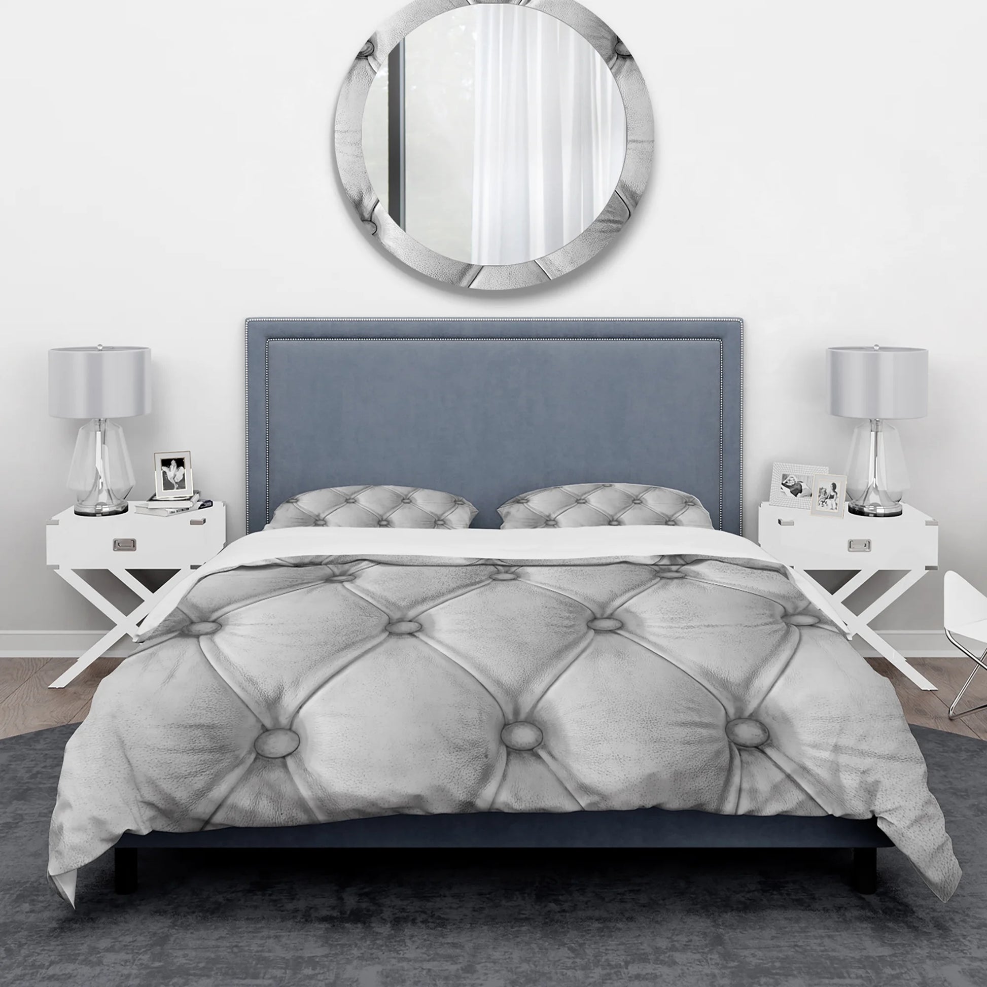 'Luxury Classic Leather Pattern' Vintage Duvet Cover Set