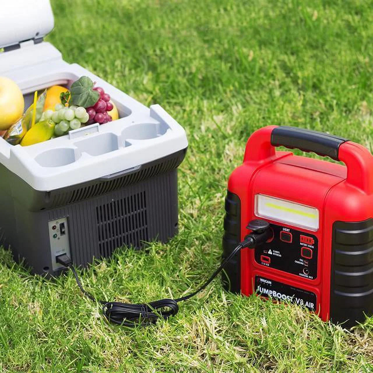 Jumpboost V6 Air Automotive Jump Starters with Air Compressor and LED Worklight, 12.5 Lbs