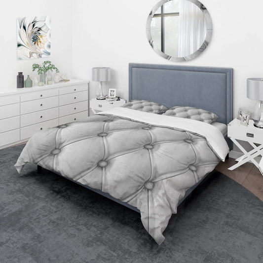 'Luxury Classic Leather Pattern' Vintage Duvet Cover Set