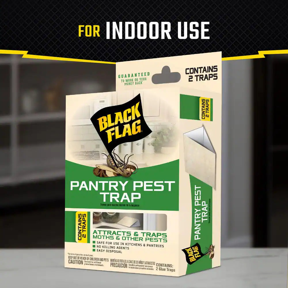 Pantry Pest Moth Glue Traps (2-Count)