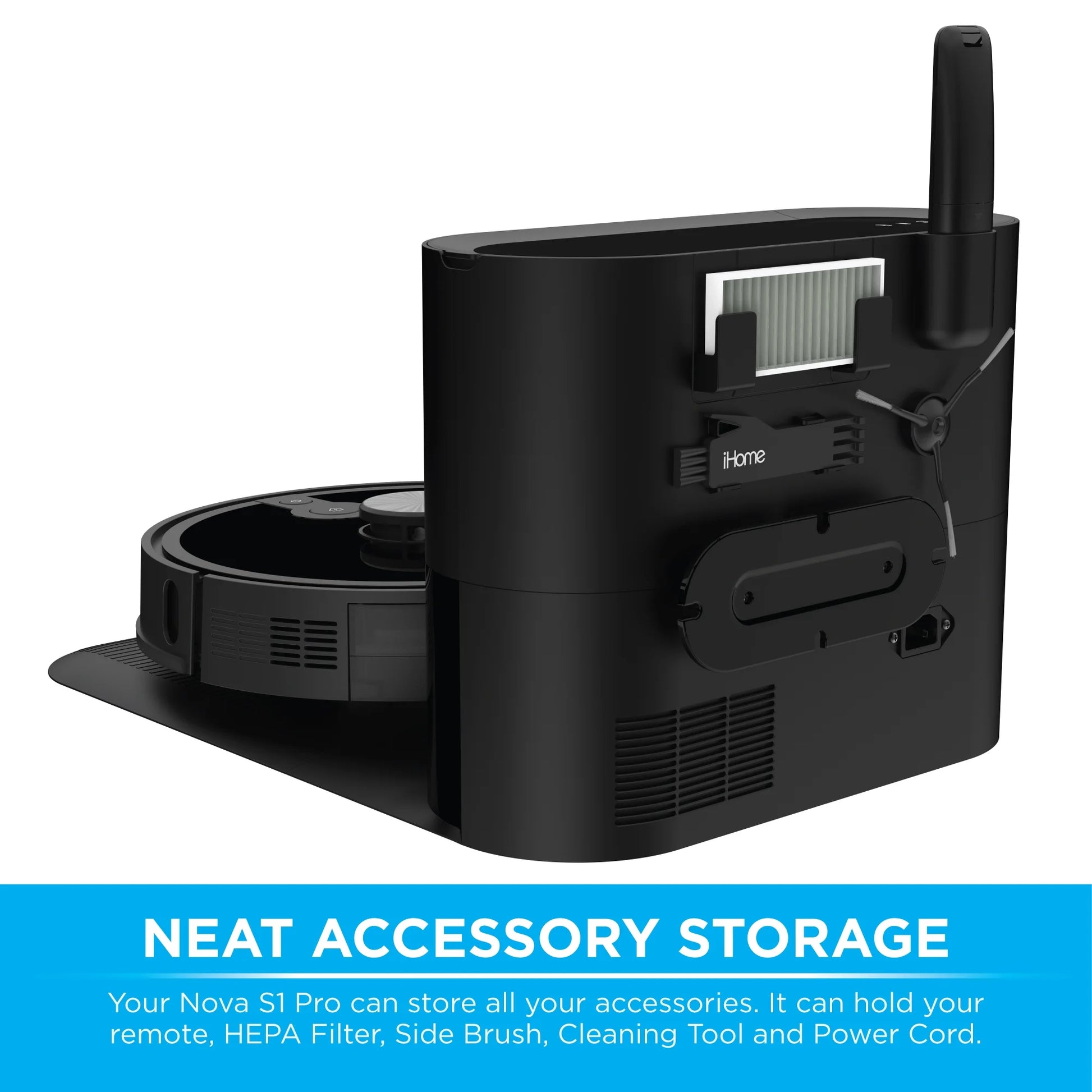 Autovac Nova S1 Pro Self Empty Robot Vacuum, LIDAR Mapping, 150 Min Runtime, Strong Suction, New