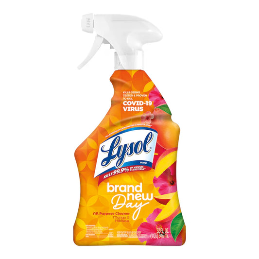 Mango and Hibiscus Disinfectant Liquid All-Purpose Cleaner 32 -Oz
